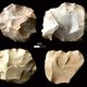 Stone tools from Dhaba locality, India.